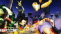 Mickey wielding Sora's Keyblade in Disney Infinity 3.0.