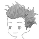 KH II Hayner Style hairstyle
