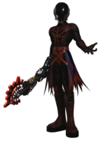 Official Render of Vanitas (KHIII) wearing his iconic outfit from Birth By Sleep