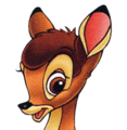Concept art of Bambi.