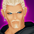 Luxord's card portrait in the HD version of Kingdom Hearts Re:Chain of Memories.