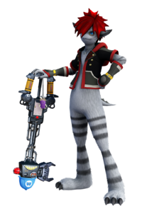 Sora, as he appears in the Monsters, Inc.-based world in Kingdom Hearts III