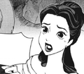 Belle in the Kingdom Hearts manga.