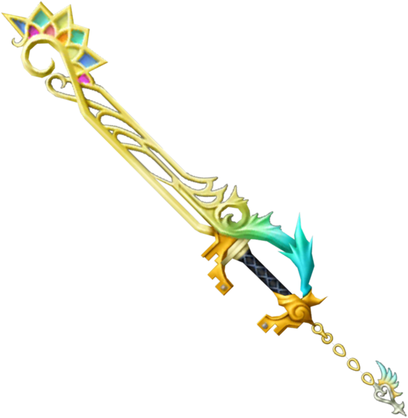 File:Nightmare's End Reality Shift Keyblade KH3D.png