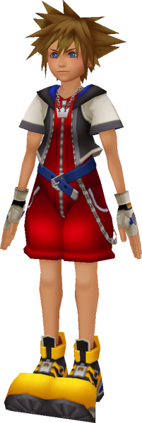 File:Sora (KH outfit) KHII.png