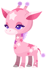 Pink Giraffestar (Spirit) KHUX.png