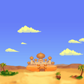 Agrabah background.