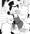 Scrooge McDuck in the Kingdom Hearts II manga.