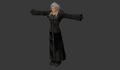 Xemnas leftover render from Kingdom Hearts 3D Demo in Kingdom Hearts Birth by Sleep Final Mix's data.