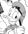 Donald as he appears in the Kingdom Hearts Chain of Memories manga.