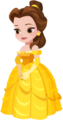Belle in her ball gown Kingdom Hearts χ[chi].