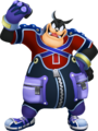 A render of Pete from Kingdom Hearts Re:coded.