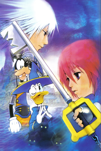 Kingdom Hearts, Volume 1 Back Cover (Art).png