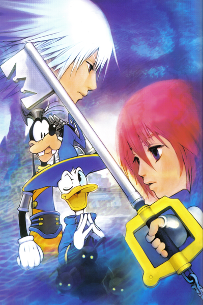 File:Kingdom Hearts, Volume 1 Back Cover (Art).png