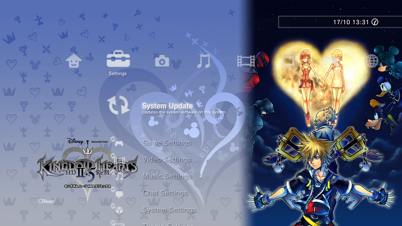 File:Kingdom Hearts HD 2.5 ReMIX KHII PS3 Theme.png
