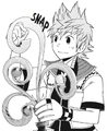 The Struggle Trophy in the Kingdom Hearts II manga.