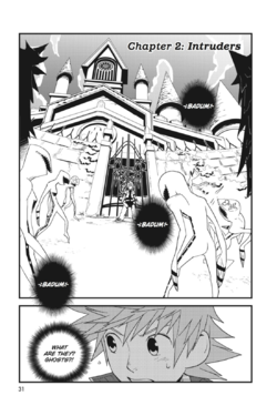 Chapter 2 - Intruders (Front) KHII Manga.png