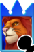 Sprite of the Simba card from Kingdom Hearts Re:Chain of Memories.
