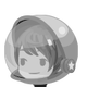 the Gummiship Helmet OR (ORグミシップメット, OR Gumishippu metto?) hairstyle, female version