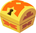 An old render of a small Attack prize chest from Kingdom Hearts χ