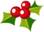 The Holly<span style="font-weight: normal">&#32;(<span class="t_nihongo_kanji" style="white-space:nowrap" lang="ja" xml:lang="ja">ホーリー</span><span class="t_nihongo_comma" style="display:none">,</span>&#32;<i>Hōrī</i><span class="t_nihongo_help noprint"><sup><span class="t_nihongo_icon" style="color: #00e; font: bold 80% sans-serif; text-decoration: none; padding: 0 .1em;">?</span></sup></span>)</span> ornament of the 2014 Christmas event