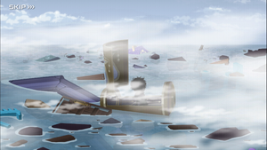 Screenshot of the Destinations cutscene from KHUX featuring Ephemer