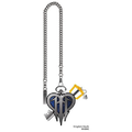 Kingdom Hearts III Logo with Keyblade Pocket Watch
