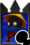 Sprite of the Blue Rhapsody card from Kingdom Hearts Re:Chain of Memories.