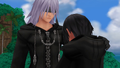 Xion being told by Riku she has to come up with a solution which works best for her and everybody else.