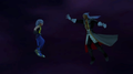 Ansem attempts to possess Riku once again.