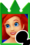 Sprite of the Ariel card from Kingdom Hearts Re:Chain of Memories