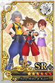 A Sora, Riku, and Kairi SR+ Assist Card