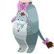 JP-exclusive Eeyore set (same for male/female)