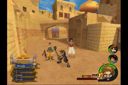 Sora Attacking.