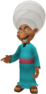An unnamed Agrabah NPC that uses the model of The Peddler.