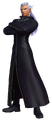 Ansem wearing a black coat