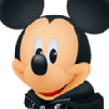 Mickey's Black Coat journal portrait in Kingdom Hearts HD 2.5 ReMIX.