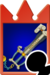 Sprite of the Olympia card from Kingdom Hearts Re:Chain of Memories.