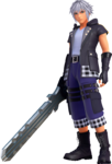 Riku, as he appears in Kingdom Hearts III