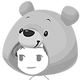 Winnie the Pooh Style hairstyle (same for male/female)