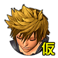 Unused idle sprite of Roxas with low health.