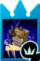 The Olympus Coliseum world card in Kingdom Hearts Re:Chain of Memories