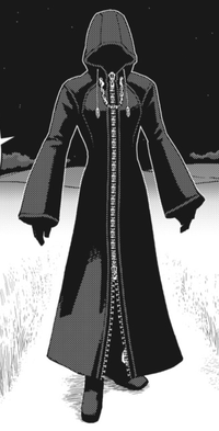 Marluxia (Hooded) KHCOM Manga.png