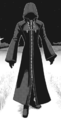 Hooded Marluxia in the Kingdom Hearts Chain of Memories manga.