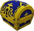 A large chest as it appears in Disney Castle