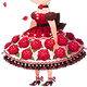 Valentine Rouge set