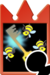 The bee keyblade card from Kingdom Hearts Re:Chain of Memories. It is only used during the Bumble Rumble game in 100 Acre Wood.