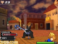 Pre-release screenshot of Kingdom Hearts 358/2 Days showing the Keyblade's Wind Maker form.