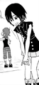 Xion in her new outfit in the Kingdom Hearts III manga.