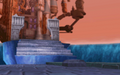 A background sprite of the Rising Falls